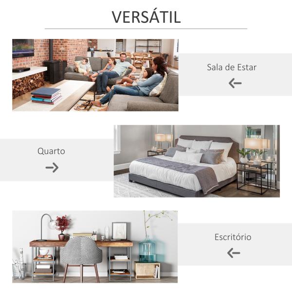 Estante para Livros de 3 Níveis Estante de Madeira com 9 Compartimentos Estante Modular 91,5x29,5x91,5 cm Branco