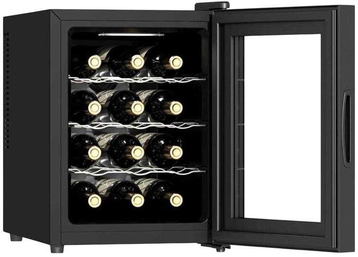 Garrafeira Grand Saigneé 32L / 12 Garrafas (Preto) - TRISTAR