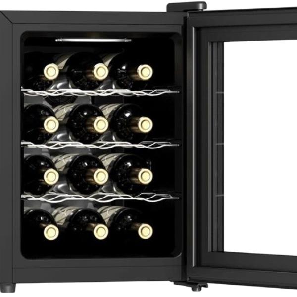 Garrafeira Grand Saigneé 32L / 12 Garrafas (Preto) - TRISTAR