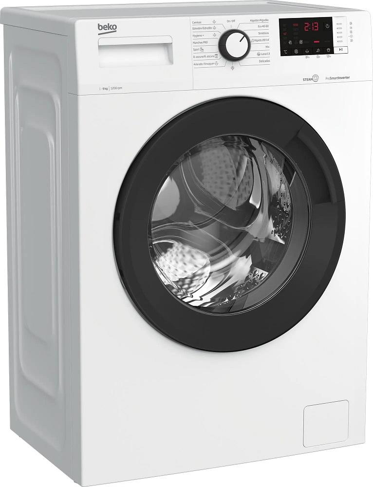 Máquina de Lavar Roupa WRA9612XSWR 9Kg 1200rpm C (Branco) - BEKO