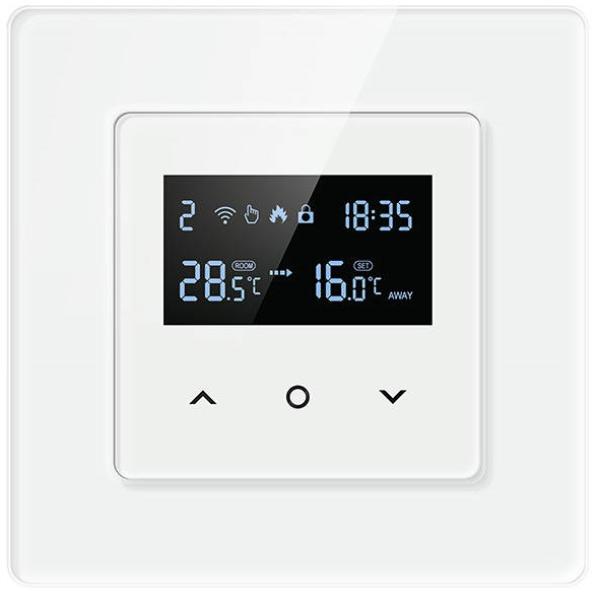 Termostato Aquecimento de Caldeira Inteligente WT200 - BH - 3A - W 3A WiFi TUYA (Branco) - AVATTO