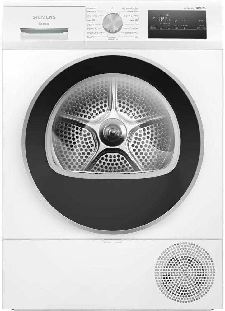 Máquina de Secar Roupa Bomba de Calor iQ300 WT45HV00ES 8Kg (Branco) - SIEMENS
