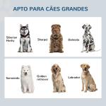 Comedouro Elevado para Cães com 2 Tigelas 2000ml de Aço Inoxidável Gaveta Oculta com Suporte de Madeira 60x30x36cm Marrom Escuro