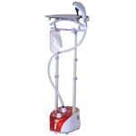 Ferro de Engomar a Vapor para Roupa 1800W Temperatura Ajustável em 11 Níveis Depósito de 2 L Aquecimento em 38s 35x25x47 - 118,5 cm Vermelho