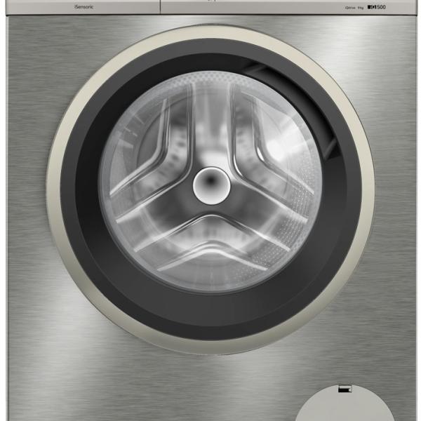Máquina de Lavar Roupa WU14UT6XES iQ500 9Kg 1351RPM (Inox) - SIEMENS