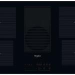 Placa de Indução WVH 92 K/1 4 Zonas 7400W c/ Exaustor (Preto) - WHIRLPOOL