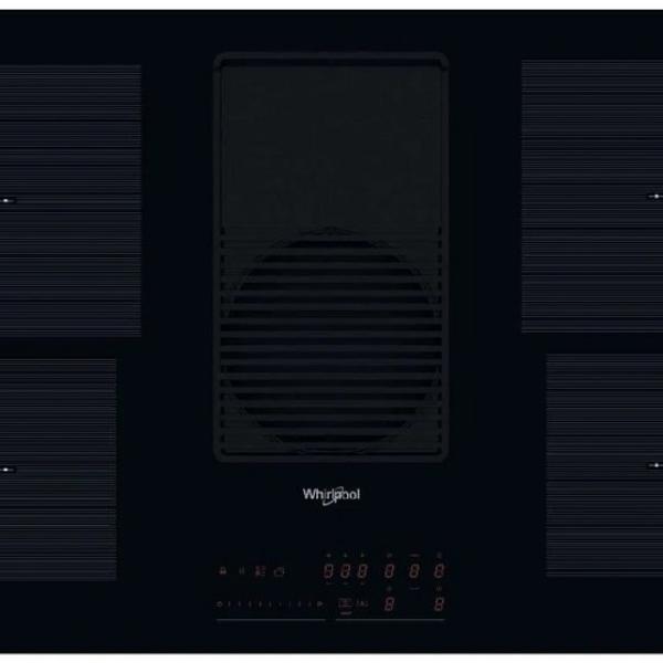 Placa de Indução WVH 92 K/1 4 Zonas 7400W c/ Exaustor (Preto) - WHIRLPOOL
