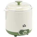 Iogurteira 20W 1,5L Máquina de Iogurte para Fazer Iogurte Grego e Aquecimento a Temperatura Constante PTC 19,5x17,5x21,4 cm Branco