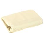 Capa Protetora para Móveis de Jardim 152x87x59 - 79 cm com Tecido Oxford 600D Impermeável e Fivela Bege e Creme
