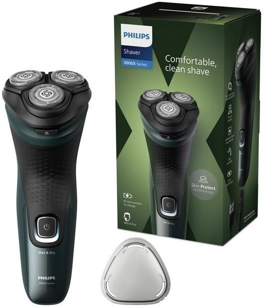Máquina Barbear Elétrica Shaver 3000X Series Húmido e Seco - PHILIPS