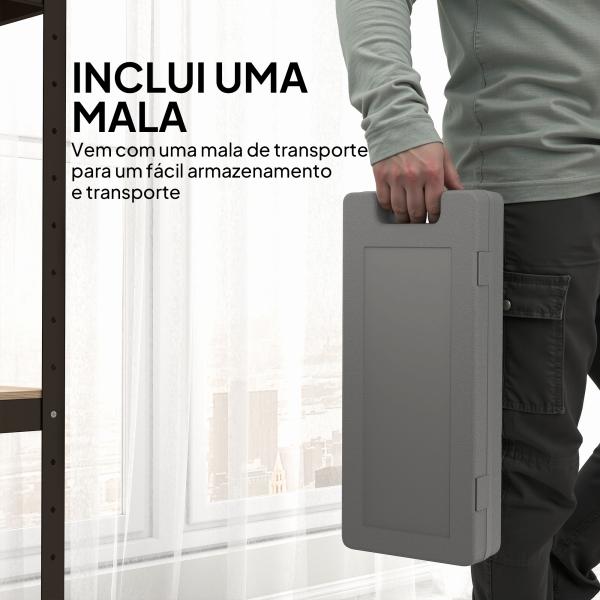 Conjunto de Halteres de 6 Peças Total de 6 kg, 2x1,5 kg, 2x1 kg e 2x0,5 kg, Halteres Hexagonais com Revestimento de PU com Mala para Exercícios em Casa, Ginásio, Multicolor