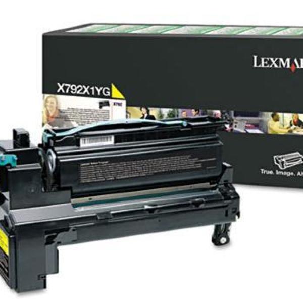 Toner Lexmark Amarelo X792 20.000 pgs