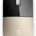 Rato Ótico Z3700 Wireless 1200DPI (Dourado) - HP