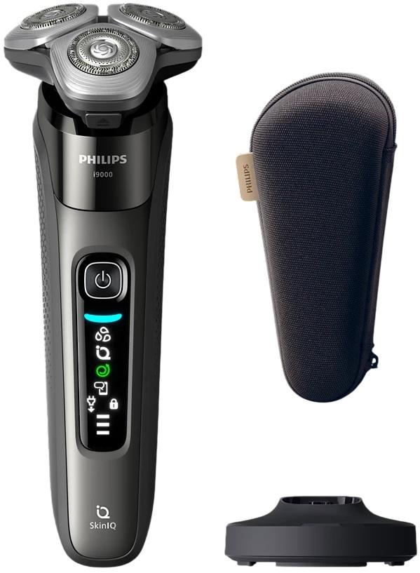 Máquina de Barbear Elétrica i9000 X9002 c/ SkinIQ (Cinzento) - PHILIPS
