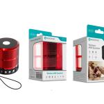 Mini Coluna Bluetooth Vermelho XB-001