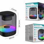 Coluna NOVOTECK XB - 007 RGB – O Toque de Magia Sonora e Visual para o Seu Ambiente