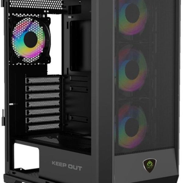 Caixa ATX XC - 501 MESH (Preto) - KEEP OUT