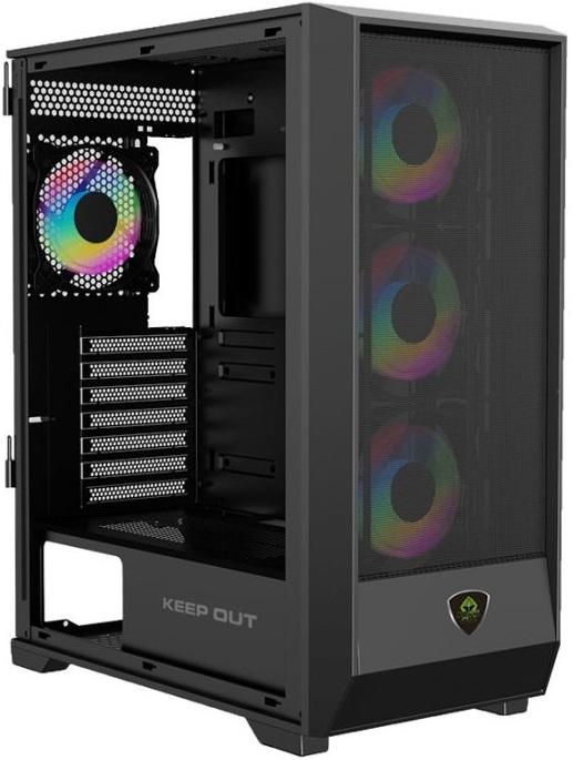 Caixa ATX XC - 501 MESH (Preto) - KEEP OUT