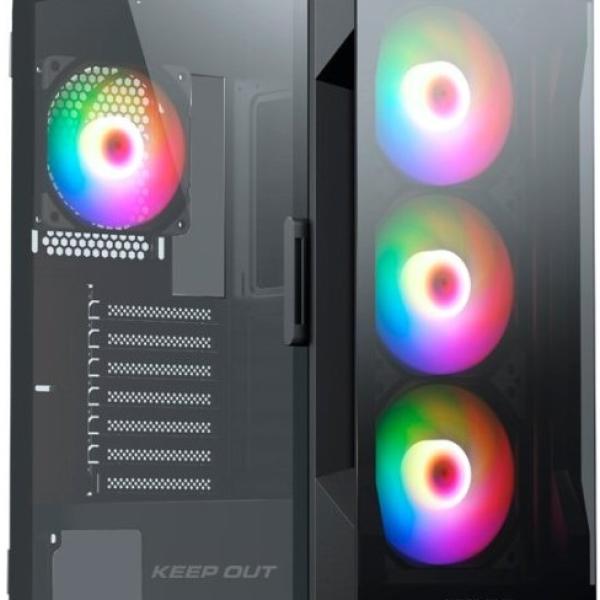 Caixa E - ATX XC - 901 PRO (Preto) - KEEP OUT