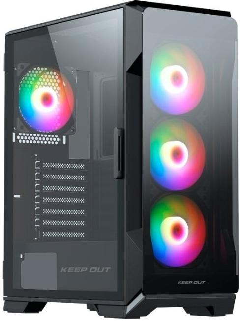 Caixa E - ATX XC - 901 PRO (Preto) - KEEP OUT