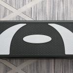 Step para Exercício Aeróbico Plataforma Step com Altura Ajustável em 3 Níveis com Carga Máxima 150kg para Exercício em Academia Casa 80x31x10 - 20cm Preto e Branco