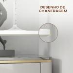 Mesa de Bar Redonda Mesa Alta de Cozinha Moderna com Estrutura de Aço para 2 Pessoas Ø60x102 cm Preto