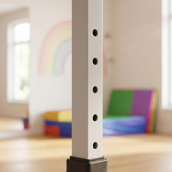 Barra de Ginástica para Crianças com Altura Ajustável 92 - 150 cm Barra Horizontal de Ginástica 194x121x150 cm Azul