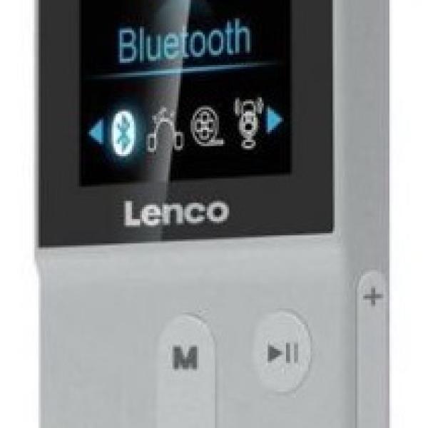 Leitor MP4 c/ Bluetooth XEMIO 280 8GB 1,8 (Cinza) - LENCO
