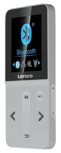 Leitor MP4 c/ Bluetooth XEMIO 280 8GB 1,8 (Cinza) - LENCO