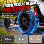 Go Kart Elétrico para Crianças Kart a Bateria 12V Velocidade Ajustável 3 - 5 km/h e Cinto de Segurança 100x58x58,5 cm Branco