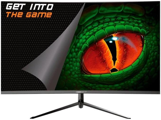 Monitor Curvo 27 XGM27CV3 Full HD LED (Preto) - KEEP OUT