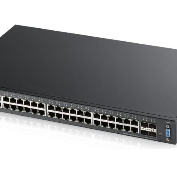 Switch XGS2210 - 52 Gerido L2 Gigabit Ethernet 1000 Mbit/s Preto - ZYXEL