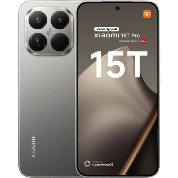 Smartphone Xiaomi 15T Pro 5G 6.83 12GB/1TB Dual SIM (Cinzento)