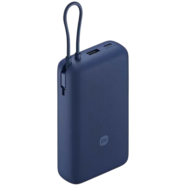 Powerbank Xiaomi 20000mAh Carga Rápida 33W Azul Escuro