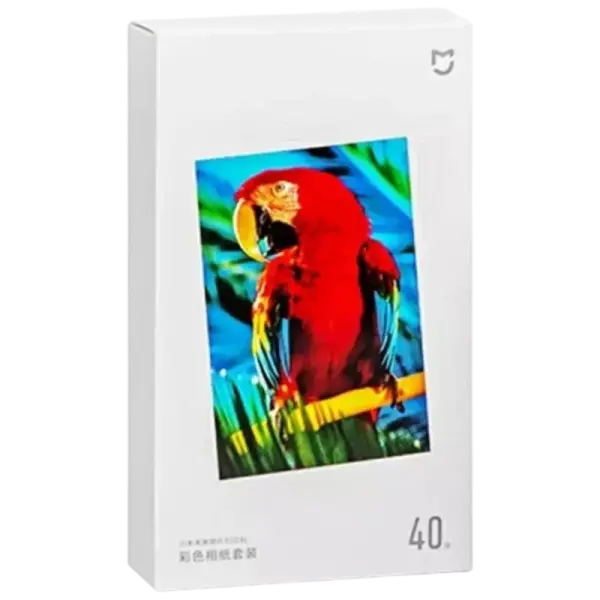 Papel Fotográfico 3 p/ Impressora Xiaomi Instant Photo 1S (40 Unidades) - XIAOMI