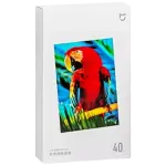 Papel Fotográfico 3 p/ Impressora Xiaomi Instant Photo 1S (40 Unidades) - XIAOMI