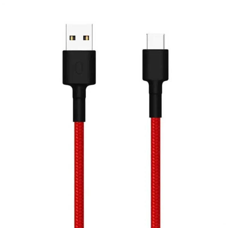 Cabo USB3.0 - USB - C Vermelho (1 metro) - XIAOMI
