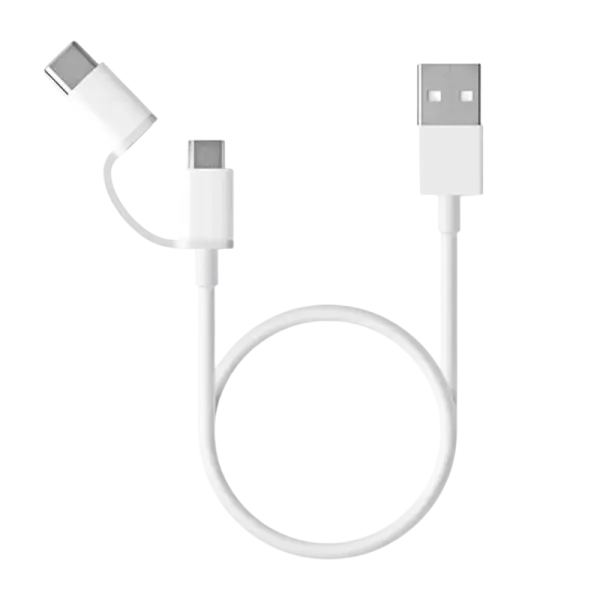 Cabo USB2.0 - Micro USB e USB - C (1 metro) - XIAOMI