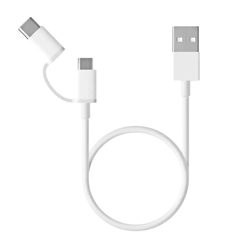 Cabo USB2.0 - Micro USB e USB - C (1 metro) - XIAOMI