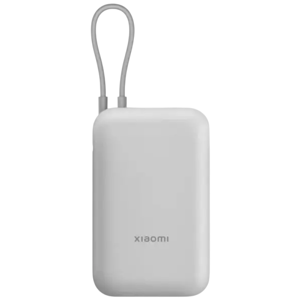 PowerBank 20000mAh c/ Cabo USB - C (Branco) - XIAOMI