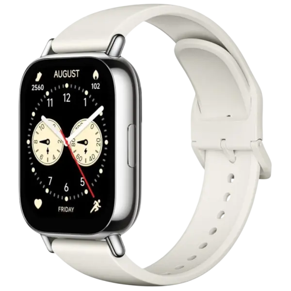 Smartwatch Xiaomi Redmi Watch 5 Lite Notificações Frequência Cardíaca GPS Dourado
