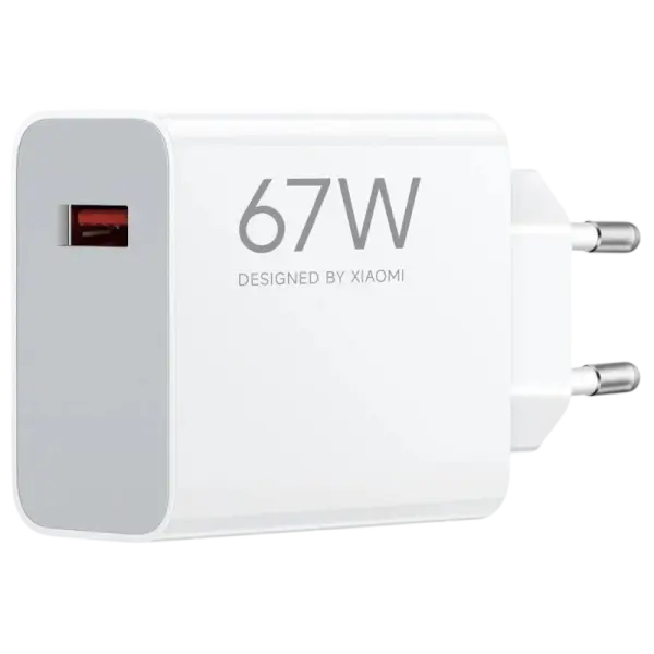 Carregador Travel Charger HyperCharge Type - A 67W (Branco) - XIAOMI