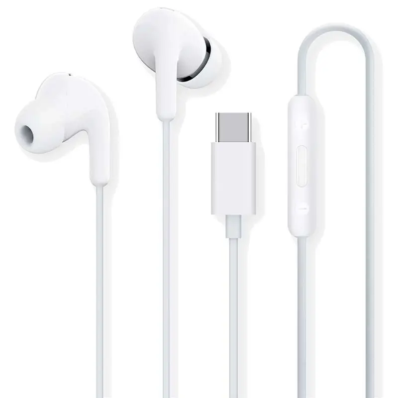 Auriculares In - Ear c/ Fio USB - C (Branco) - XIAOMI