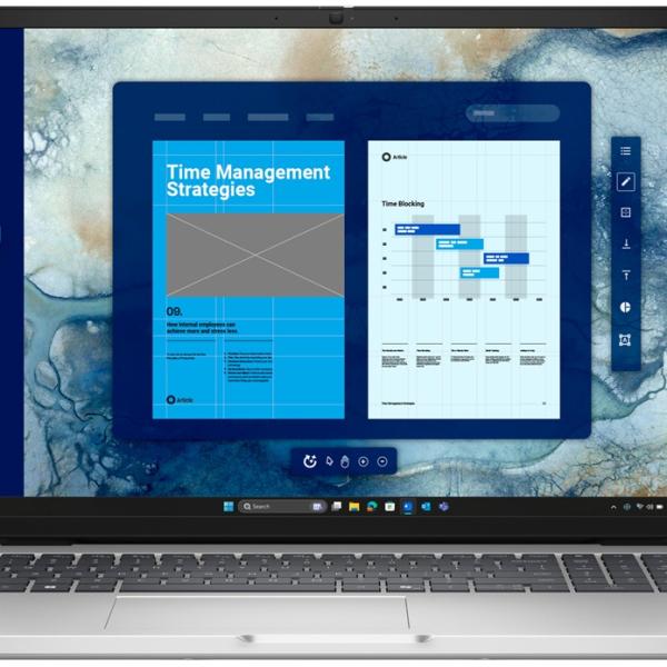 Portátil Pro 16 PC16250 16 Intel Core Ultra 7 255U 16GB/512GB SSD + Windows 11 Pro - DELL