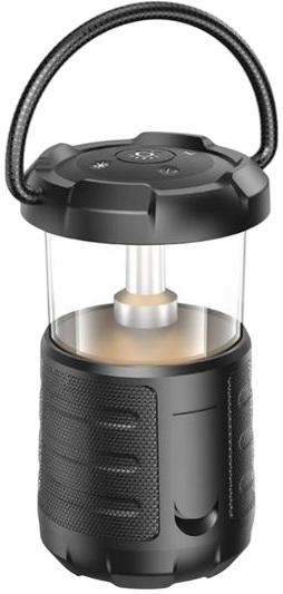 Coluna Portátil F49BK Bluetooth 15W c/ Lanterna LED Campismo (Preto) - XO