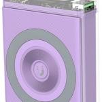 Mini PowerBank Magnética PR226 LED 10000mAh (Violeta) - XO