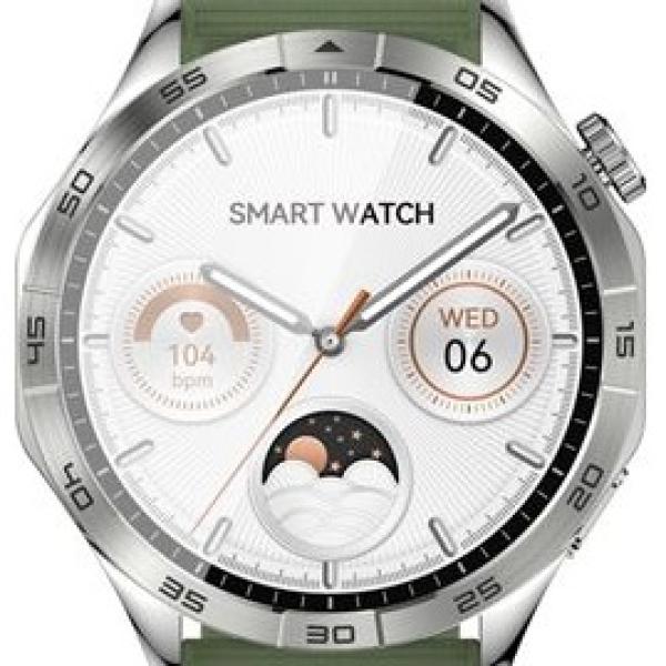 Smartwatch Watch4 1.43 AMOLED IP68 (Verde) - XO