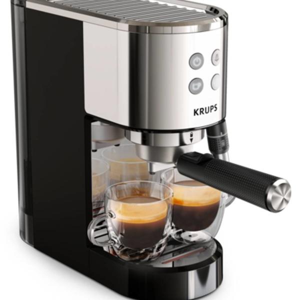 Máquina de Café Expresso Virtuoso 1L 1350W (Inox) - KRUPS
