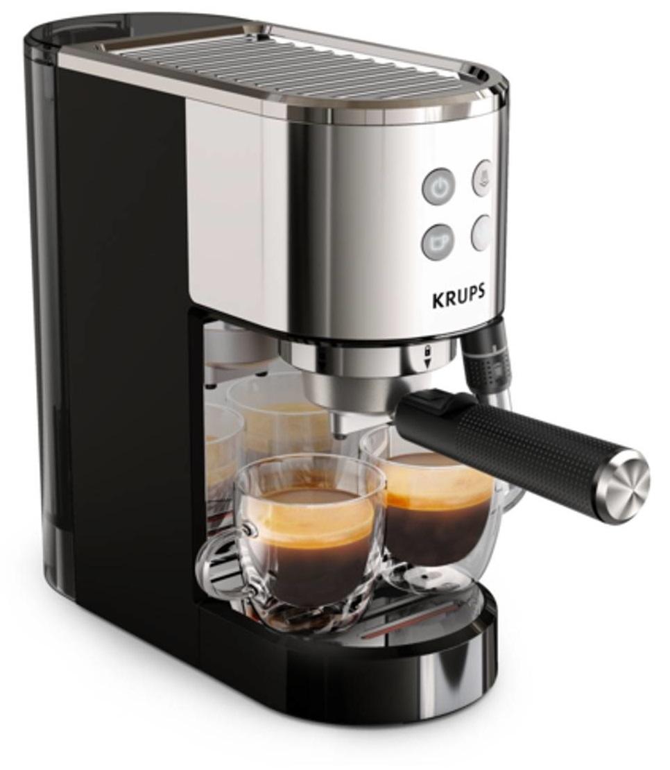 Máquina de Café Expresso Virtuoso 1L 1350W (Inox) - KRUPS