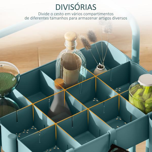 Carrinho de Cozinha Carrinho de Armazenamento com 4 Ganchos 3 Cestas Removíveis 3 Caixas Suspensas 42x38x86,5cm Preto